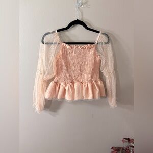 Girlie Ruffle Crop Top
